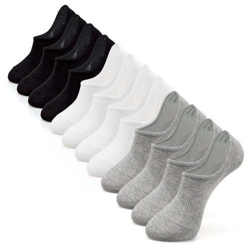 IDEGG Women & Men No Show Low Cut Anti‑Slip Casual Sports Running Socks