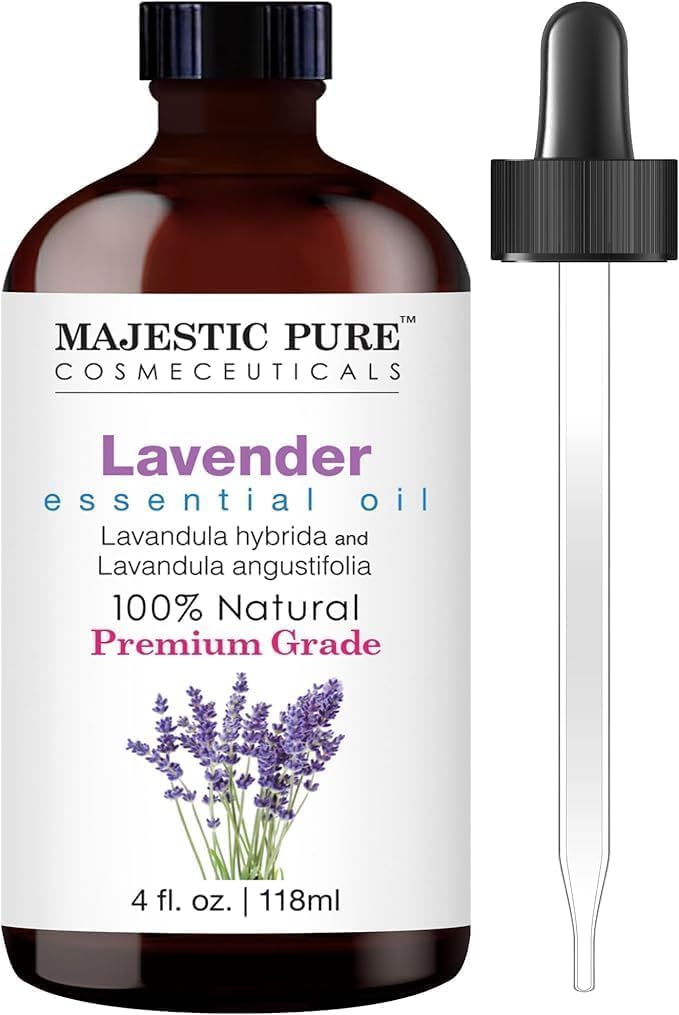 Majestic Pure Peppermint Essential Oil for Diffuser - 4 Fl Oz | 100% Natural Essentials Oils for Aromatherapy, Massage, Steam inhalation, Air Freshing, Soap and Candle Making