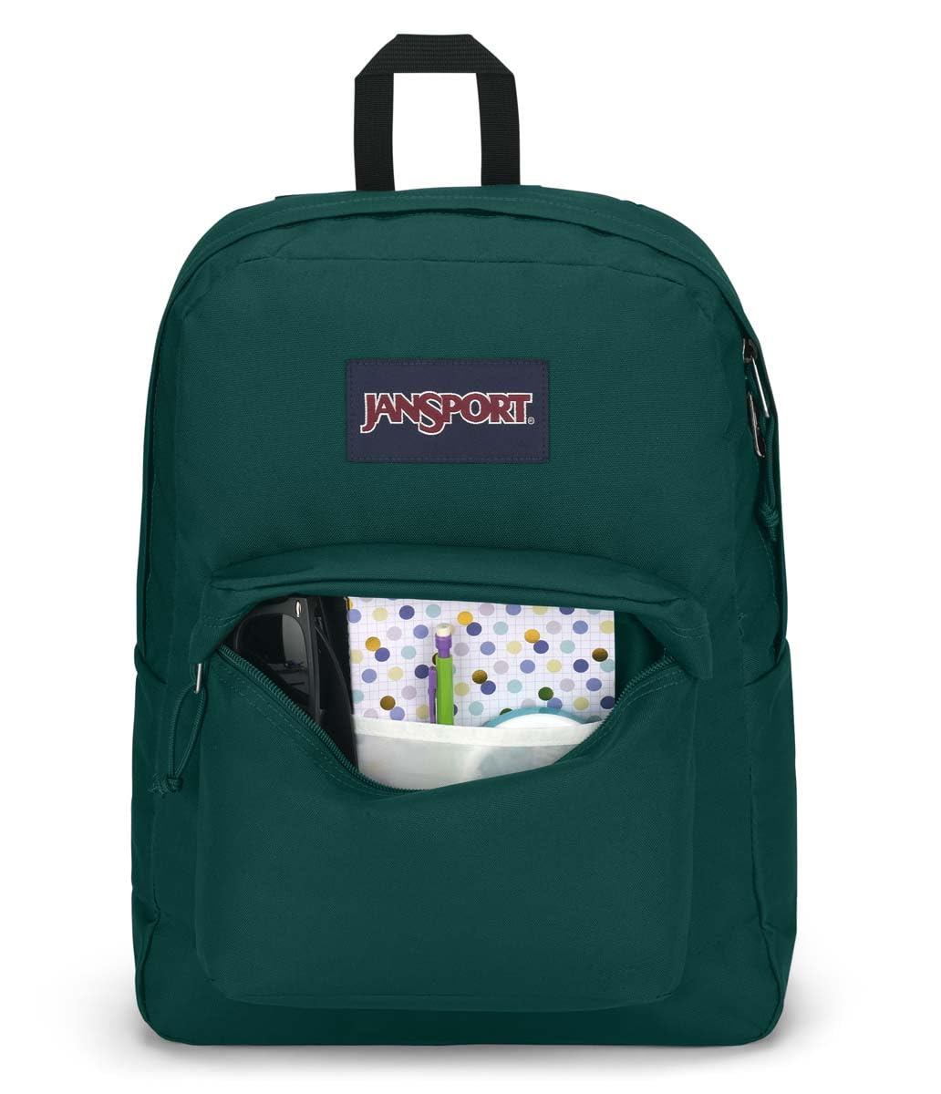 JanSport SuperBreak One Backpacks - Durable, Lightweight Bookbag with 1 Main Compartment, Front Utility Pocket with Built-in Organizer - Premium Backpack, Black
