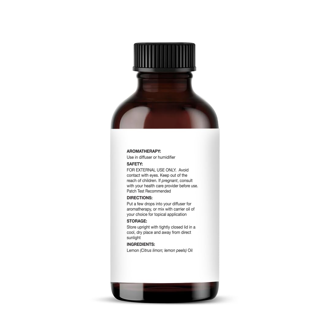 Majestic Pure Peppermint Essential Oil for Diffuser - 4 Fl Oz | 100% Natural Essentials Oils for Aromatherapy, Massage, Steam inhalation, Air Freshing, Soap and Candle Making