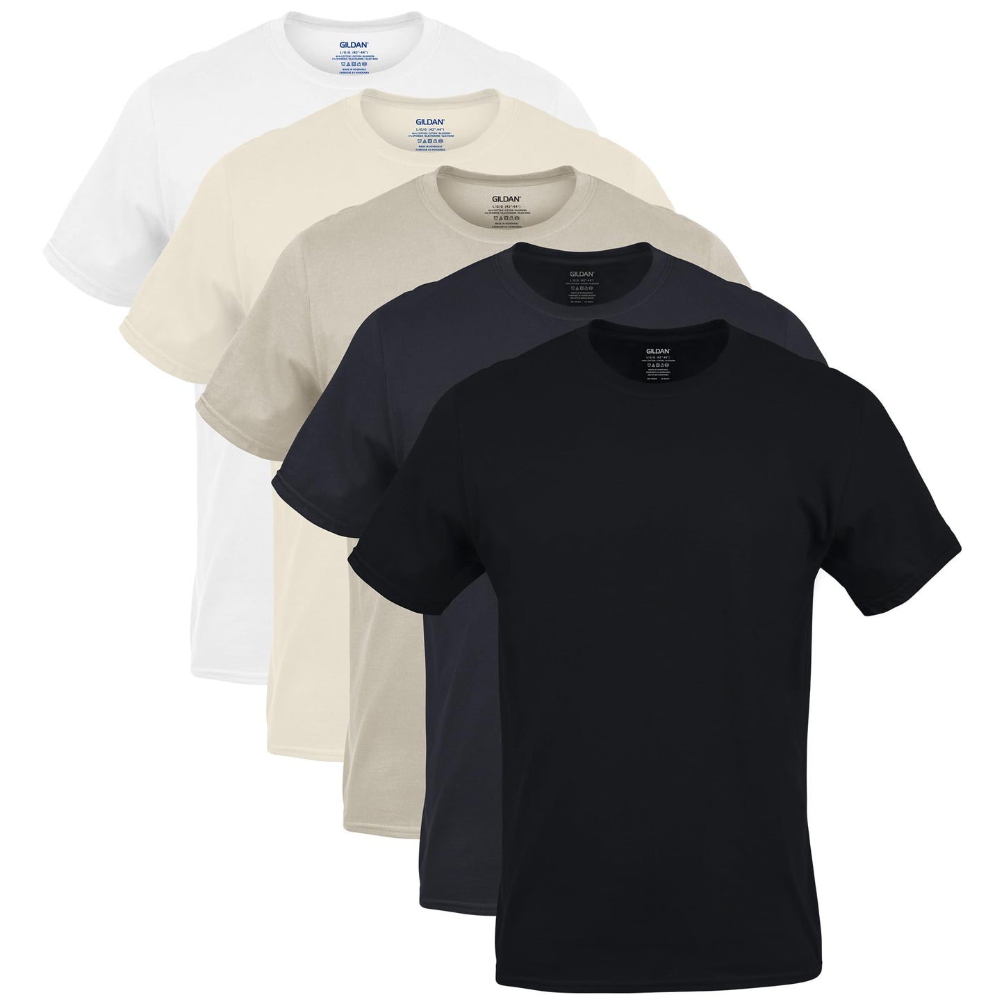 Gildan Men's Crew T-Shirts, Multipack, Style G1100