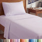 Queen Size 4 Piece Sheet Set - Comfy Breathable & Cooling Sheets - White