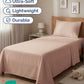 Queen Size 4 Piece Sheet Set - Comfy Breathable & Cooling Sheets - White