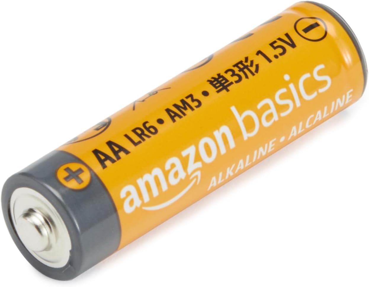 Amazon Basics 48 Pack AA High-Performance Alkaline Batteries, 10-Year Shelf Life, Easy to Open Value Pack