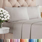Queen Size 4 Piece Sheet Set - Comfy Breathable & Cooling Sheets - White