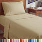 Queen Size 4 Piece Sheet Set - Comfy Breathable & Cooling Sheets - White