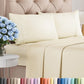 Queen Size 4 Piece Sheet Set - Comfy Breathable & Cooling Sheets - White
