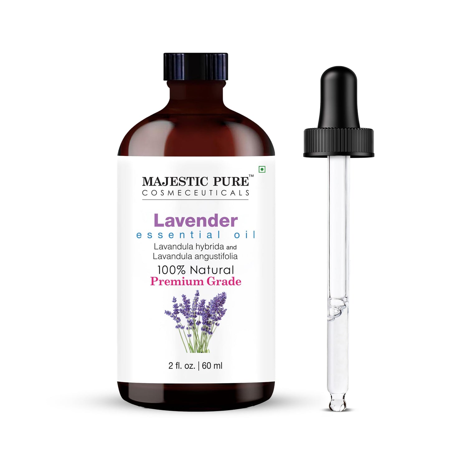 Majestic Pure Peppermint Essential Oil for Diffuser - 4 Fl Oz | 100% Natural Essentials Oils for Aromatherapy, Massage, Steam inhalation, Air Freshing, Soap and Candle Making
