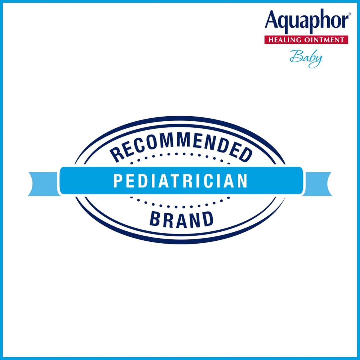 Aquaphor Baby Healing Ointment for Diaper Rash and More, 7 OZ | Baby Skin Protectant with Petrolatum for Chapped or Dry Skin, Drool Rash and Diaper Rash, Hypoallergenic, Fragrance Free