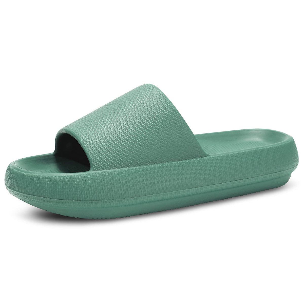 welltree Slides for Women Men Pillow Slippers Non-Slip Soft Cloud Sandals