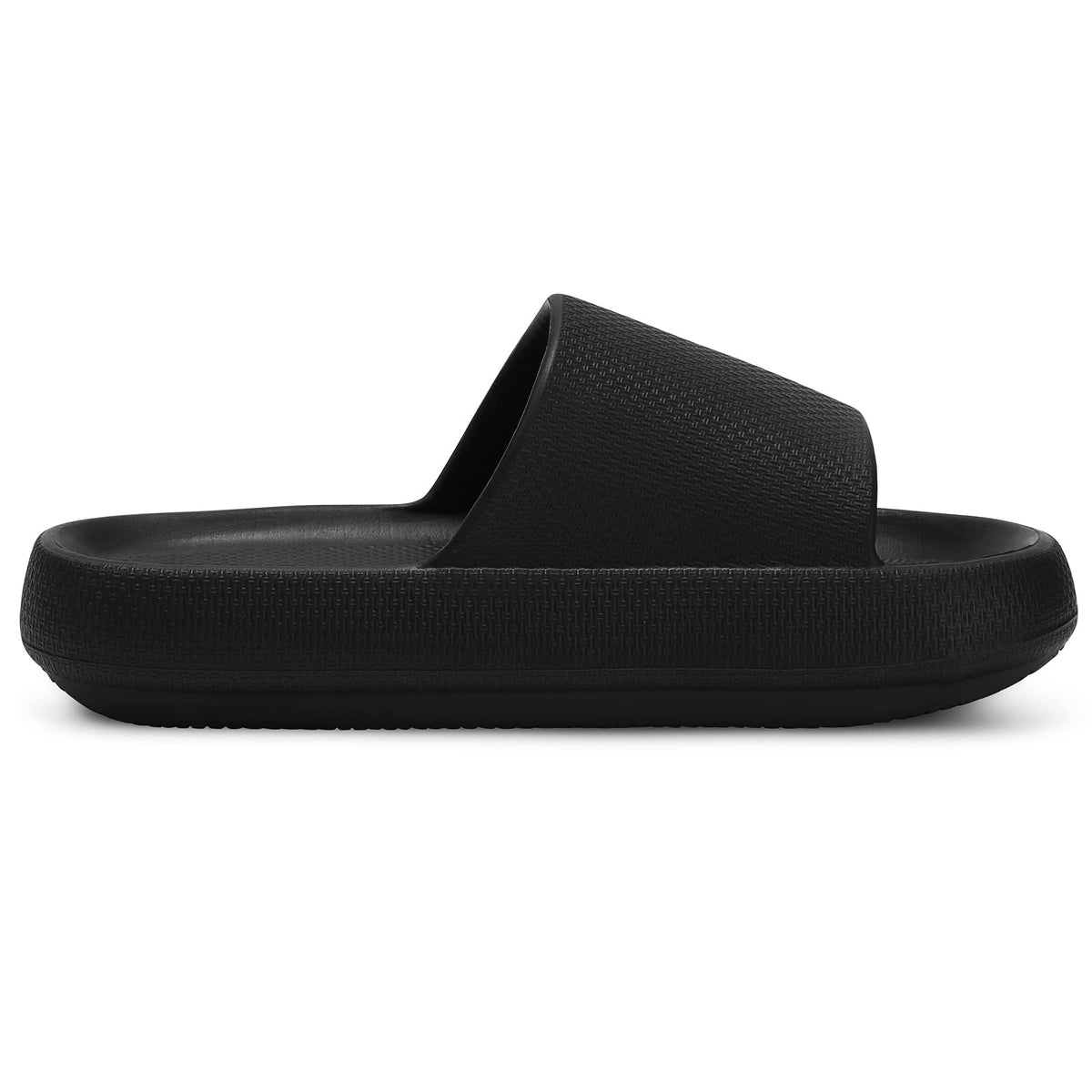 welltree Slides for Women Men Pillow Slippers Non-Slip Soft Cloud Sandals