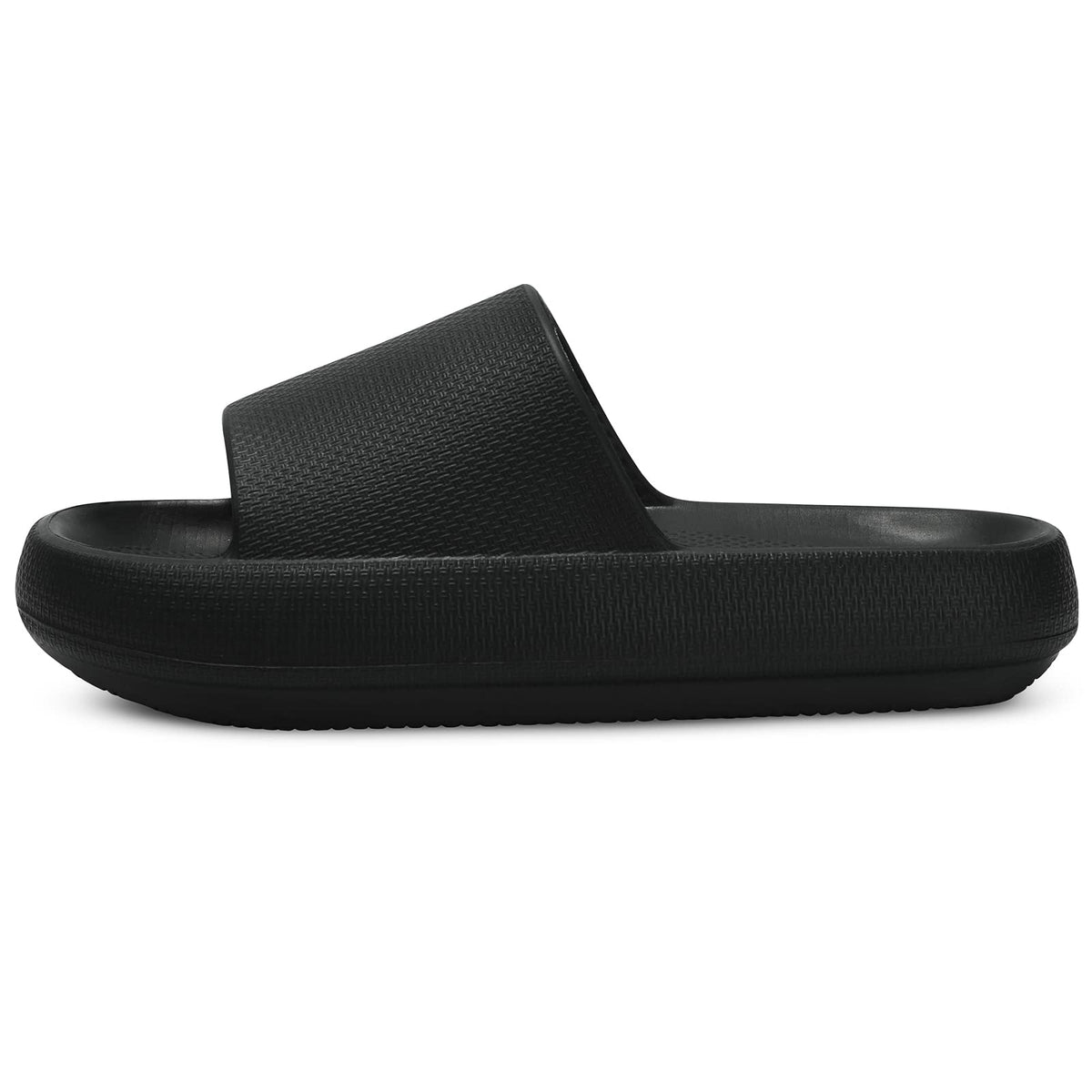 welltree Slides for Women Men Pillow Slippers Non-Slip Soft Cloud Sandals