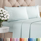 Queen Size 4 Piece Sheet Set - Comfy Breathable & Cooling Sheets - White