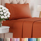 Queen Size 4 Piece Sheet Set - Comfy Breathable & Cooling Sheets - White