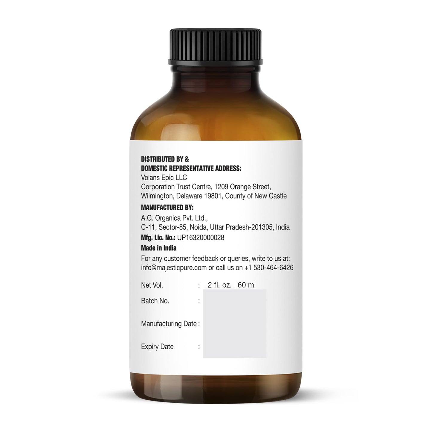 Majestic Pure Peppermint Essential Oil for Diffuser - 4 Fl Oz | 100% Natural Essentials Oils for Aromatherapy, Massage, Steam inhalation, Air Freshing, Soap and Candle Making
