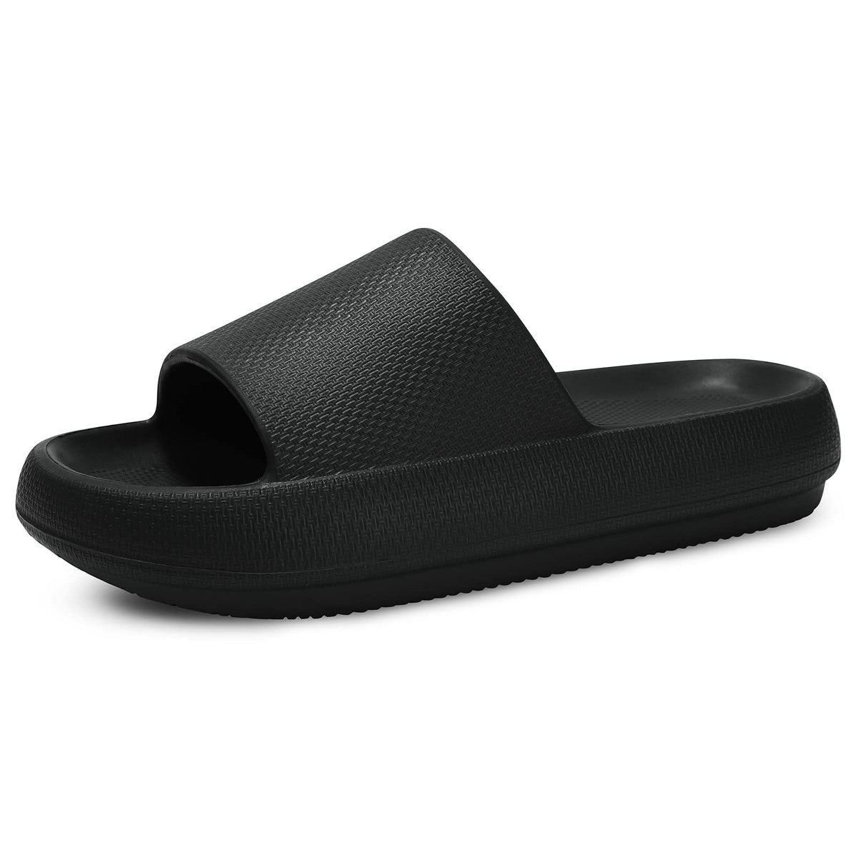 welltree Slides for Women Men Pillow Slippers Non-Slip Soft Cloud Sandals