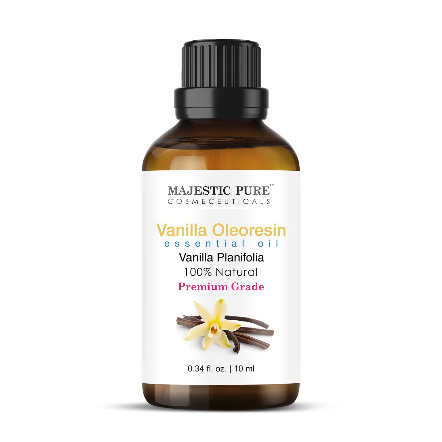 Majestic Pure Peppermint Essential Oil for Diffuser - 4 Fl Oz | 100% Natural Essentials Oils for Aromatherapy, Massage, Steam inhalation, Air Freshing, Soap and Candle Making