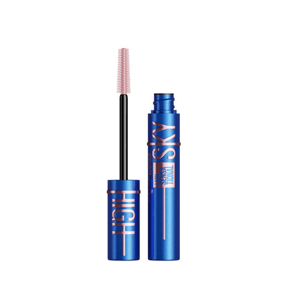 Maybelline New York Lash Sensational Sky High Washable Eyelash Mascara Makeup, Volumizing, Lengthening, Defining, Curling, Multiplying, Buildable Formula, Very Black, 7.2 ml