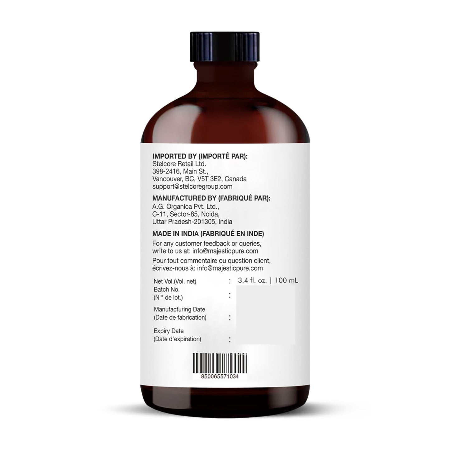 Majestic Pure Peppermint Essential Oil for Diffuser - 4 Fl Oz | 100% Natural Essentials Oils for Aromatherapy, Massage, Steam inhalation, Air Freshing, Soap and Candle Making