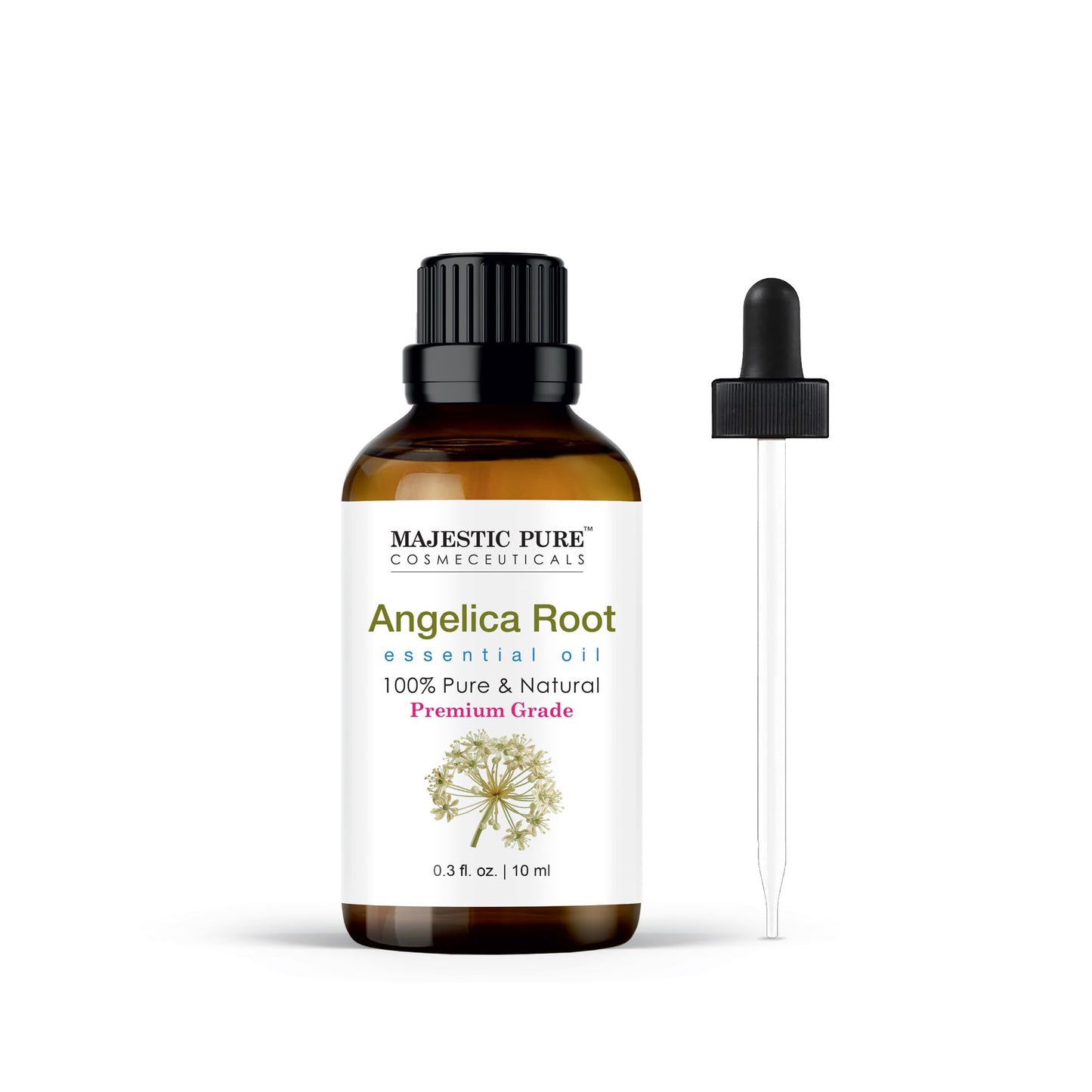 Majestic Pure Peppermint Essential Oil for Diffuser - 4 Fl Oz | 100% Natural Essentials Oils for Aromatherapy, Massage, Steam inhalation, Air Freshing, Soap and Candle Making