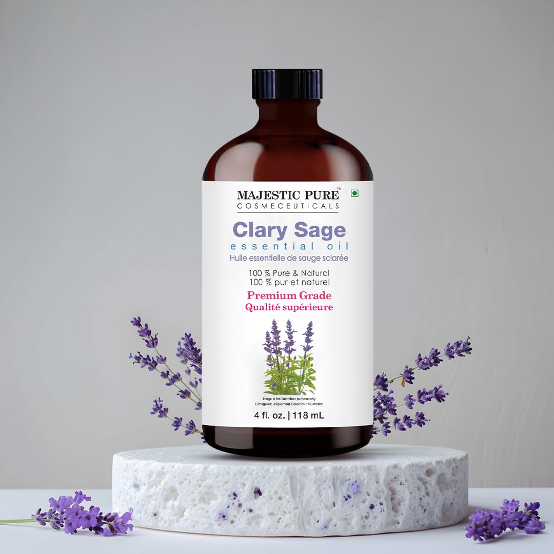 Majestic Pure Peppermint Essential Oil for Diffuser - 4 Fl Oz | 100% Natural Essentials Oils for Aromatherapy, Massage, Steam inhalation, Air Freshing, Soap and Candle Making