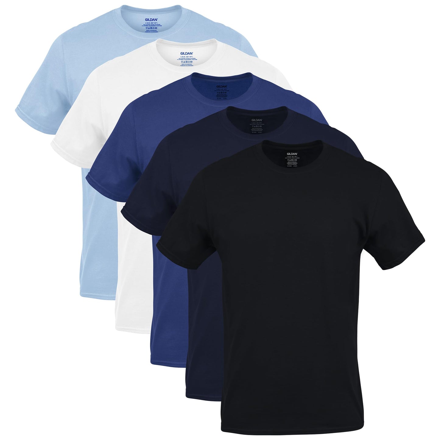 Gildan Men's Crew T-Shirts, Multipack, Style G1100