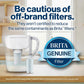 Brita Standard Replacement Filter, Reduces Contaminants while keeping healthy minerals, Certified by WQA to reduce Chlorine for improved taste, Made without BPA, Replace after 151 litres, 1 Count