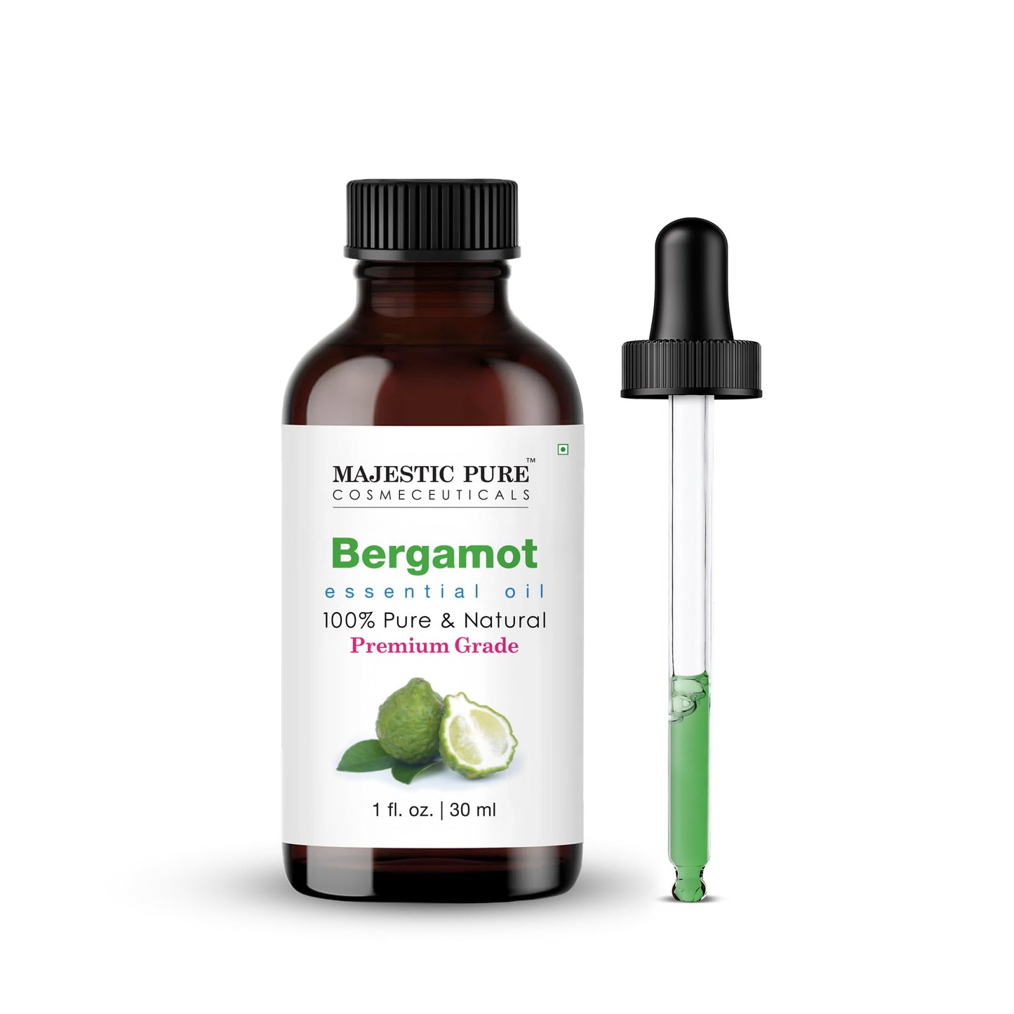 Majestic Pure Peppermint Essential Oil for Diffuser - 4 Fl Oz | 100% Natural Essentials Oils for Aromatherapy, Massage, Steam inhalation, Air Freshing, Soap and Candle Making