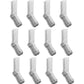 Dickies Men's Dri-tech Original Moisture Control Crew Socks, Available in M-xxl (6, 12, 18 Pairs)