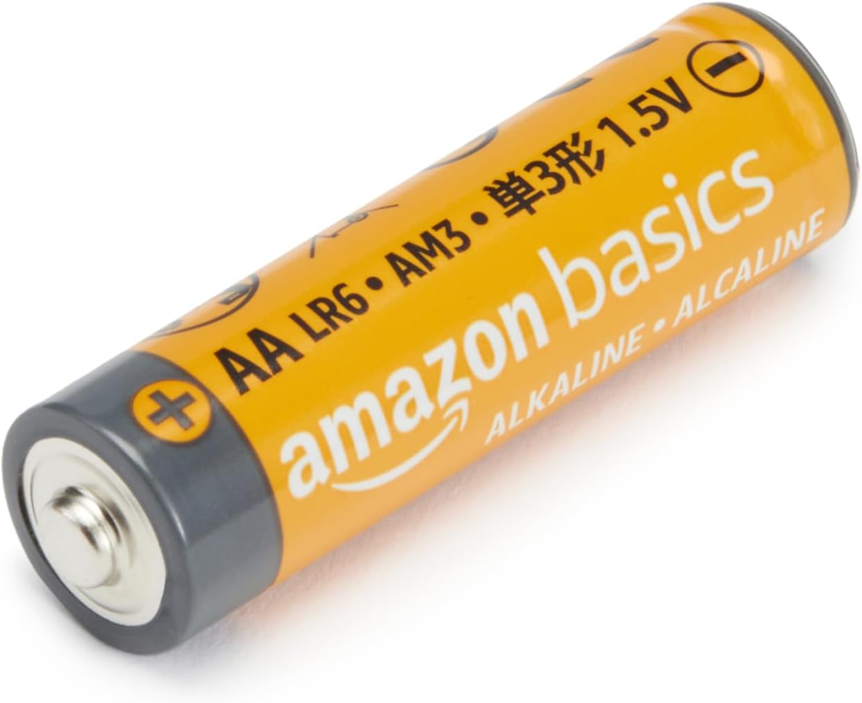 Amazon Basics 48 Pack AA High-Performance Alkaline Batteries, 10-Year Shelf Life, Easy to Open Value Pack