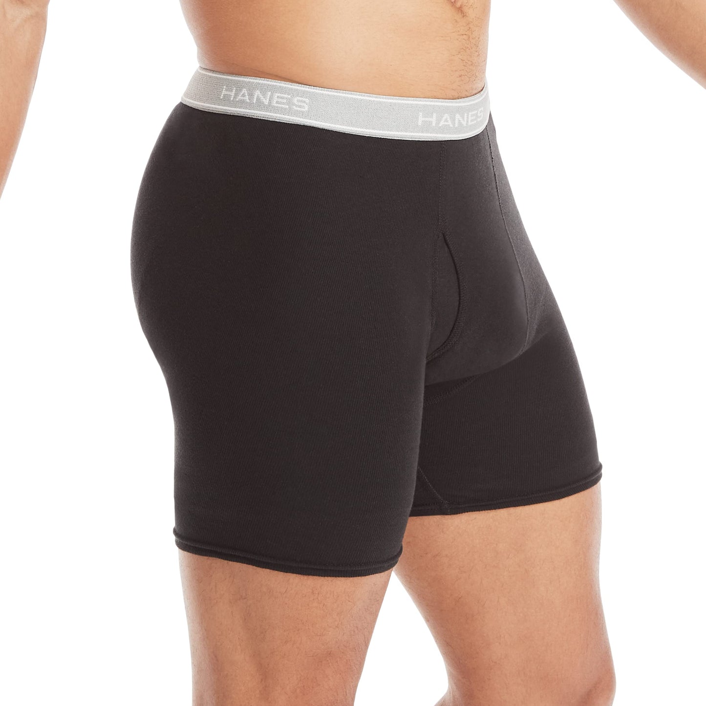 Hanes mens Underwear Boxer Briefs Pack, Cool & Breathable Cotton Moisture-wicking Underwear for Men, No Ride Up