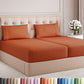 Queen Size 4 Piece Sheet Set - Comfy Breathable & Cooling Sheets - White