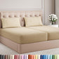 Queen Size 4 Piece Sheet Set - Comfy Breathable & Cooling Sheets - White