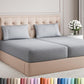 Queen Size 4 Piece Sheet Set - Comfy Breathable & Cooling Sheets - White