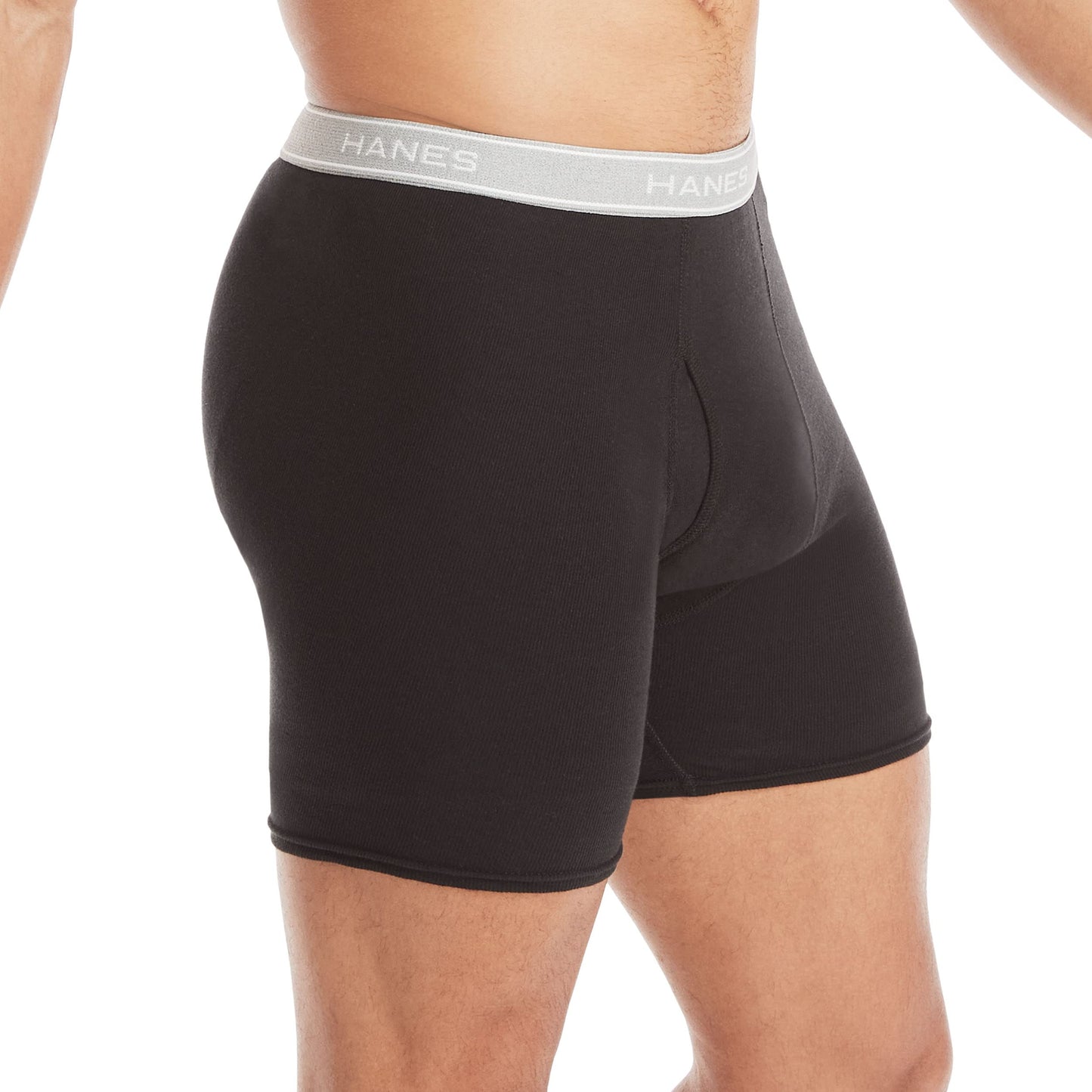 Hanes mens Underwear Boxer Briefs Pack, Cool & Breathable Cotton Moisture-wicking Underwear for Men, No Ride Up