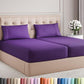 Queen Size 4 Piece Sheet Set - Comfy Breathable & Cooling Sheets - White