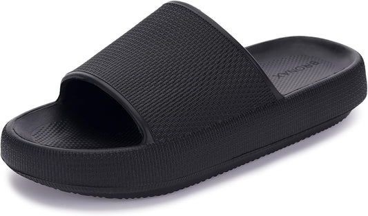 BRONAX Cushioned Thick Sole Pillow Slippers Unisex