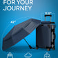 Repel Windproof Travel Umbrella - Compact & Withstands Winds up to 100MPH, Strongest Premium Auto Folding Umbrella for Rain and Sun - Durable, Light & Portable for Women & Men, Fits Backpack & Cars