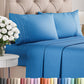 Queen Size 4 Piece Sheet Set - Comfy Breathable & Cooling Sheets - White