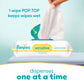 Pampers Sensitive Baby Wipes, Clinically Proven, Fragrance Free, Unscented, Water Based, Hypoallergenic, Multi-Use, Hand Wipes 1008 Wipes Total (18X Flip-Top Packs) [Packaging May Vary]