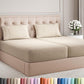 Queen Size 4 Piece Sheet Set - Comfy Breathable & Cooling Sheets - White