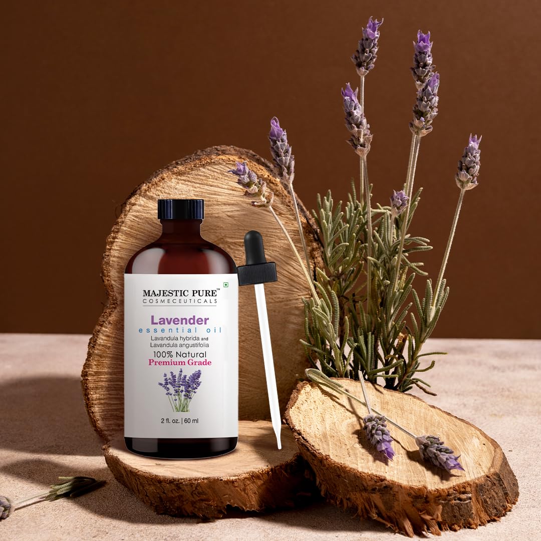 Majestic Pure Peppermint Essential Oil for Diffuser - 4 Fl Oz | 100% Natural Essentials Oils for Aromatherapy, Massage, Steam inhalation, Air Freshing, Soap and Candle Making