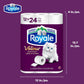 Royale Velour Toilet Paper, 12 Equal 24 Rolls, 142 Bathroom Tissues per roll