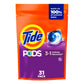 Tide PODS laundry detergent pacs, 3-in-1 Stain Remover, Odor Fighter, Color ProteCountor, 76 Count, HE compatible, Spring Meadow Scent