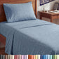 Queen Size 4 Piece Sheet Set - Comfy Breathable & Cooling Sheets - White