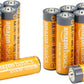 Amazon Basics 48 Pack AA High-Performance Alkaline Batteries, 10-Year Shelf Life, Easy to Open Value Pack