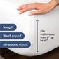 Queen Size 4 Piece Sheet Set - Comfy Breathable & Cooling Sheets - White