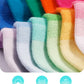 IDEGG Women & Men No Show Low Cut Anti‑Slip Casual Sports Running Socks