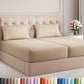 Queen Size 4 Piece Sheet Set - Comfy Breathable & Cooling Sheets - White
