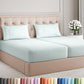 Queen Size 4 Piece Sheet Set - Comfy Breathable & Cooling Sheets - White
